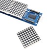 ALAMSCN MAX7219 Dot Matrix Module 32x8 4 in 1 LED