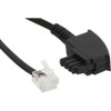 ADSL splitter cable, InLine®, TAE-F to 6P2C DEC plug 15m