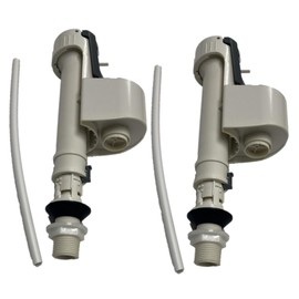 NuFlush Replacement Fill Valve for Crane Toilets (2 Pack)