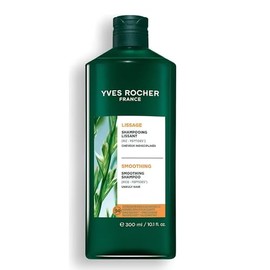 Yves Rocher Shampoo Alisante para Cabello con Frizz 300 ml | Shampoo Sin Sulfatos ni Siliconas | Control Frizz, Cabello Liso y Suave | Shampoo Natural