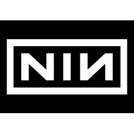 NINE INCH NAILS LOGO High Quality Metal Magnet 2.7 x 4 inches 8331