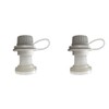 2 TAPON DE DESAGÜE PARA HIELERAS BTN-7