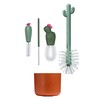 Boon Cacti Bottle Cleaning Brush Set, Terracotta , 4 Piece