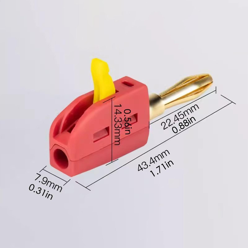 Speaker Banana Plugs Connector | Wire Connector Banana Connector,Quick Connect