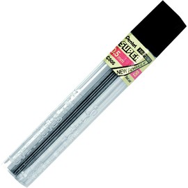 Pentel Refill Lead Extra-Strong Hi-Polymer in Tube of 12 x 2B 0.5mm Ref C505-2B [12 Tubes]