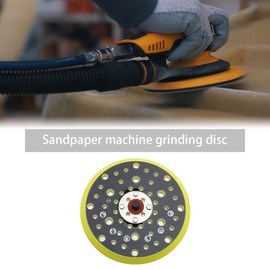 eMagTech 6 Inch Sander Backing Pad Sander Base 150mm 54 Holes Sander Replacement Pad Compatible with Mirka CEROS DEROS for Polishing Grinding