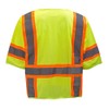 RK SAFETY High Visibility Sleeved Safety Vests with Strips Breathable