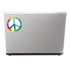 2 x 10cm Peace Vinyl Sticker Symbol Camper Van Badge
