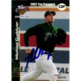 Michael Cuddyer Signed 2002 Multiad Sports PCL Top Prospects #10 Edmonton
