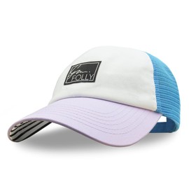 Baseball Cap for Women in Cute Dad Hat Design with Mesh to Stay Cool at The Beach in Summer (Lavender n Blue)