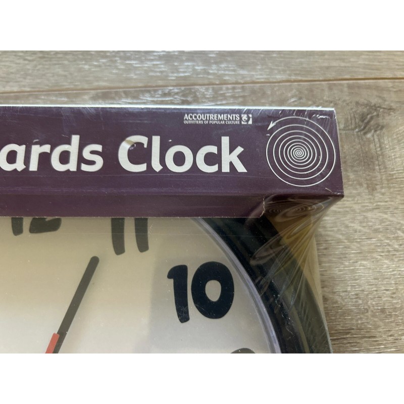 Accoutrements Archie McPhee Accoutrements Backwards Clock New & Sealed Novelty