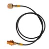 CO2 Tank Adapter Hose 60 Inch Brass ABS Soda Machine