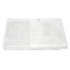 for PS Slim Clear Case DIY Replacement Transparent Game Console