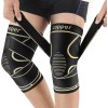 MEIDDANO Copper Knee Braces with Strap for Pain Women and