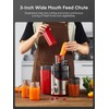 Juicer Machines, Juilist 3" Wide Mouth Juicer Extractor Max Power