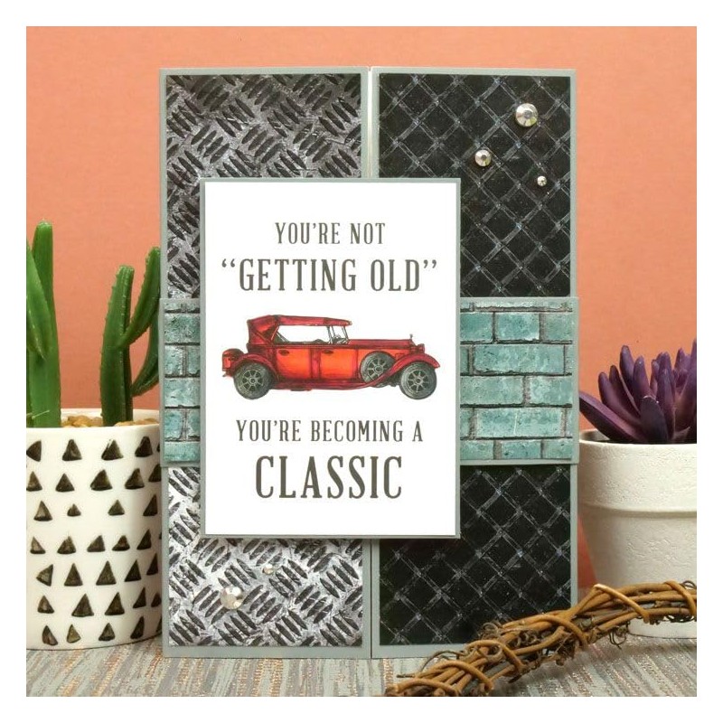 Hunkydory Crafts Duo Design Paper Pads - Industrial Textures &