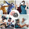 Tyqour 2 Pcs VR Eye Mask Adjustable Breathable VR Goggles