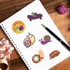 100 Sheets Cartoon Snail Stickers, Colourful Snail Stickers, Cute Stickers,