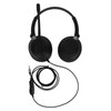 Binaural Customer Service Headset ENC Noise Reduction 3.5mm Communication Headset
