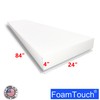 FoamTouch 4" x 24" x 84" Cushion and Upholstery Foam,