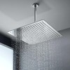 Voolan All Metal Rain Shower Head - High Flow Square