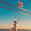 Swimming Pool Ball Colorful Graffiti Inflatable Large Beach Ball Beach