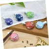 Cabilock Table Stand 6 Chopstick Rest for Puffer Fish Japanese