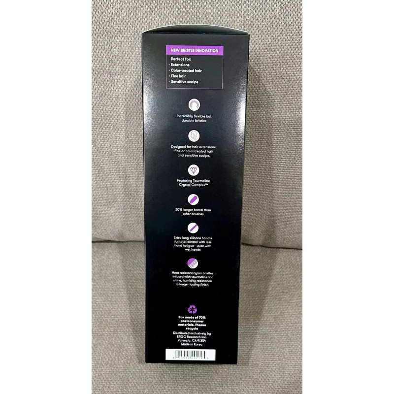 Ergo ERG65 Super Gentle Professional Ionic Ceramic Round Hair Brush