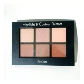 Prolux Cosmetics Paleta De Contorno Iluminador Y Bronceador Rostro Prolux