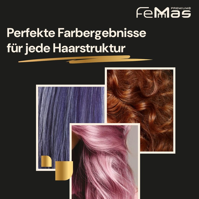 Femmas Hair Colour Set Green I Hair Colour Cream 100