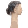 Lishy Mens Toupee European Human hair Replacement for Men Hairpiece