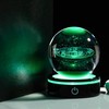Kertari 3D Universe K9 Crystal Ball Solar System Model Birthday