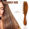 Loc Brush for Dreads, Scraping Massage Tools Wide Tooth Comb,