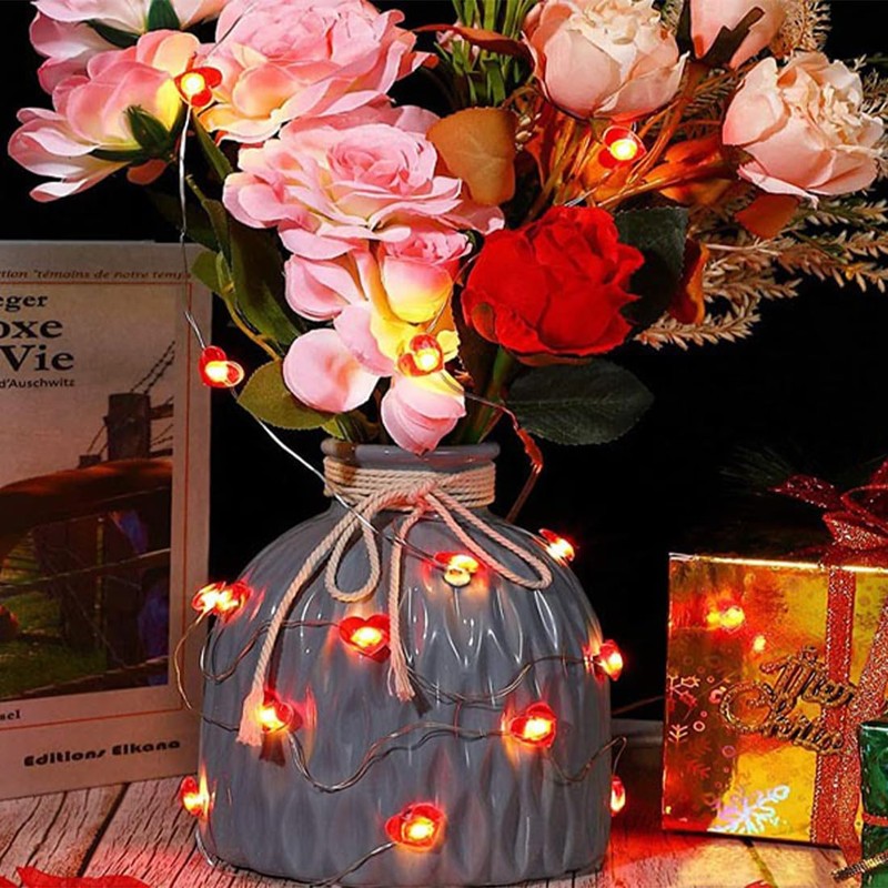 O-Kinee Muslim Eid Lights String, Ramadan Lantern Shape String Light