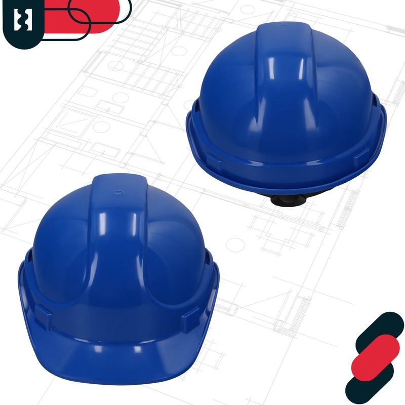 KOTARBAU® Protective Helmet Construction Helmet Adjustable Blue