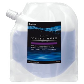 Carmate L2032 Blang Liquid Car Air Freshener Refill, White Musk, Large Capacity, 5.3 fl oz (160 ml)