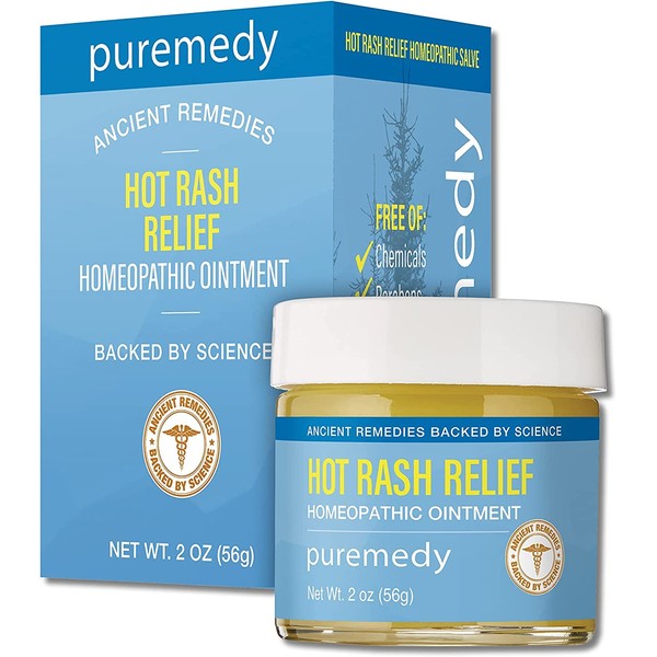 Puremedy Hot Rash Relief Ointment Hydrating Salve Soothes & Helps Cool Skin Irritations for Adults & Kids - 2 oz