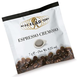 Miscela d'Oro Single Shot Espresso Cremoso Ground Pods, 150 pack