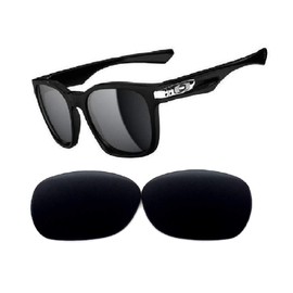 Galaxy Replacement Lenses For Oakley Garage Rock Black Color Polarized 100% UVAB Black Size: Regular