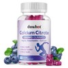 duwhot Calcium Citrate Gummies, Chewable Calcium Citrate 1000mg for Bone,