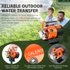 CALENON 115V Portable Utility Transfer Pump, 330 GPH High Flow
