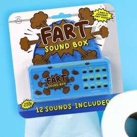Gift Republic Handheld Fart Machine Sound Box - 12 TOTAL Fart Sounds - Gift Republic