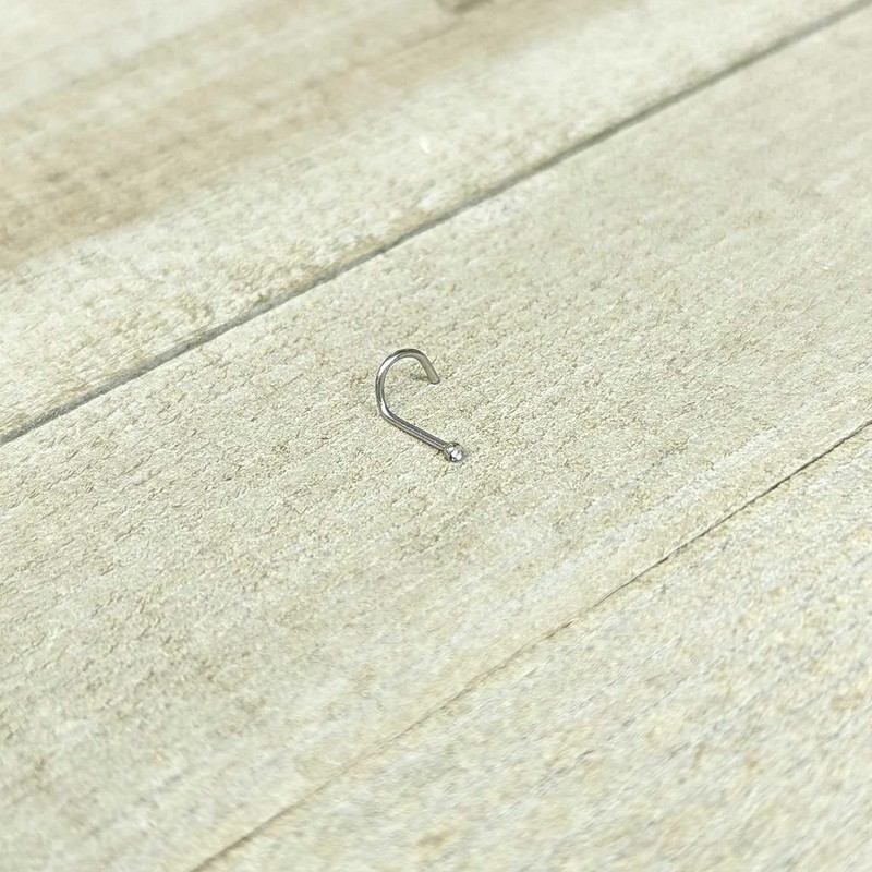 Body Candy Stainless Steel 1.57mm Clear Accent Micro Nose Stud