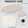 Elfcool Elfcool Stone Bath Mat Diatomaceous Earth Shower Mat Non