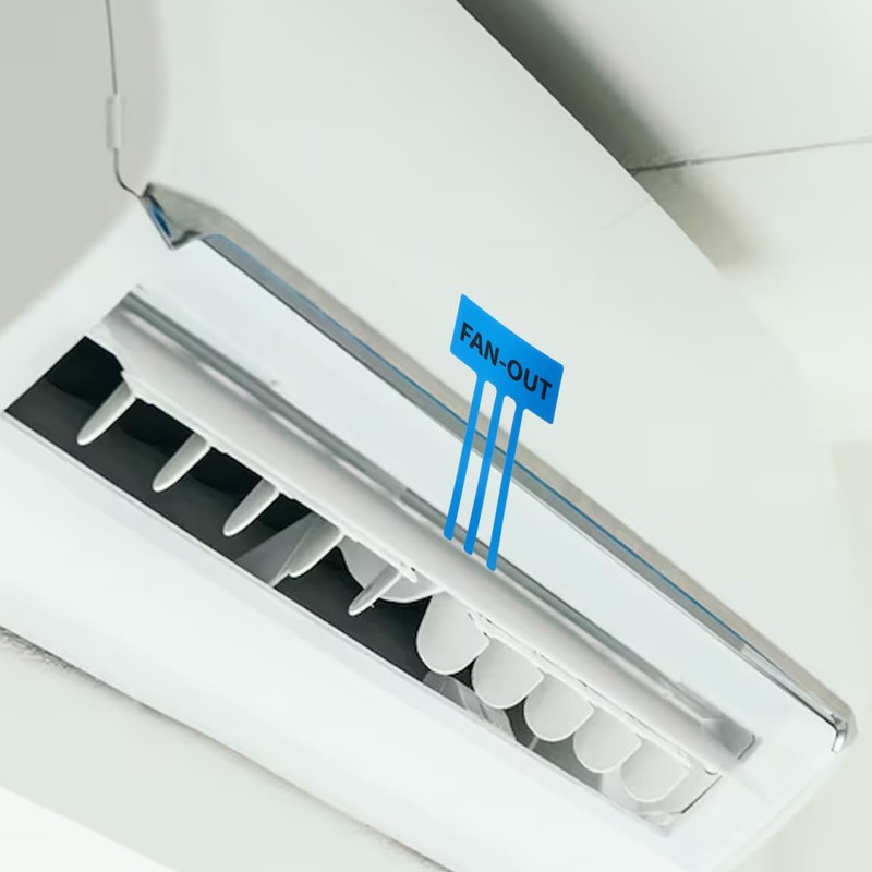 FUNOMOCYA Ir Conditioner Airflow Indicating Stickers 50 Pieces Self Adhesive