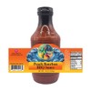 Beachsquatch Peach Bourbon BBQ Sauce, 19 ounce jar