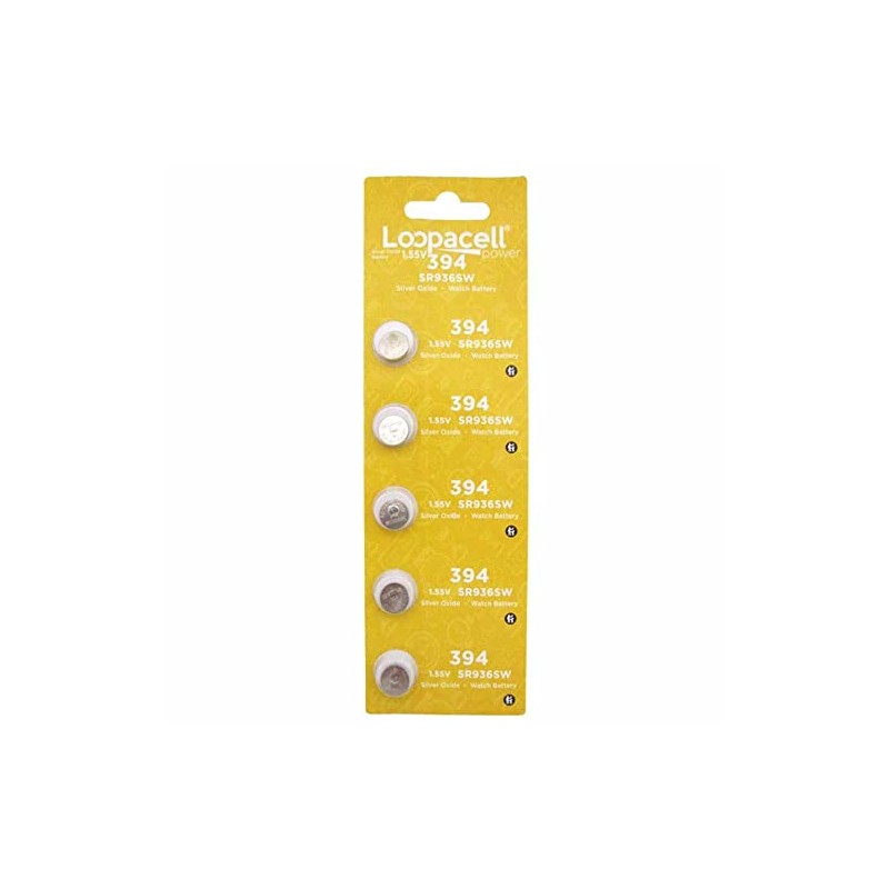 LOOPACELL 10 394 / 380 Watch Batteries SR936W SR936SW