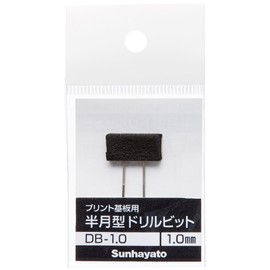 サンハヤト DB-1.0 ノンスリップ半月型ドリル針