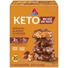 Atkins Caramel Almond Clusters, Gluten Free, High in Fiber, 1g
