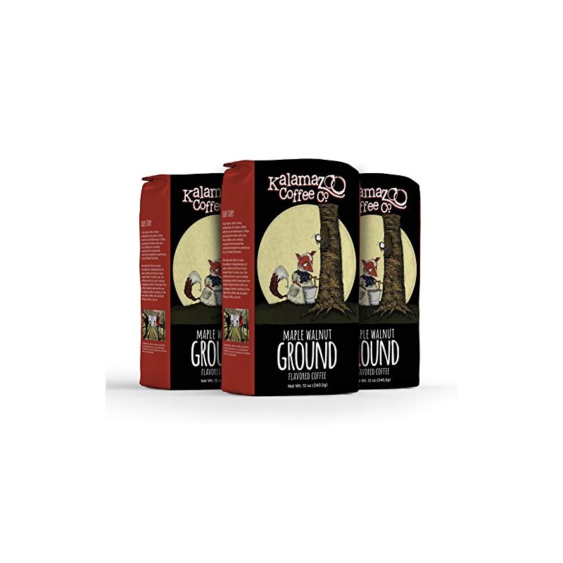 KALAMAZOO COFFEE COMPANY Maple Walnut Ground Coffee - Moonlight Maple